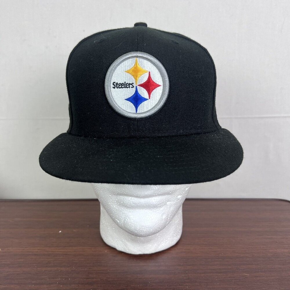 Pittsburgh Steelers NFL Fitted New Era 59FIFTY NFL‎ Black Gold 7 1/4 57.7 cm Hat